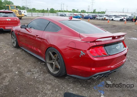 2020 Ford Mustang Gt Premium Fastback из США, поврежденный, VIN 1FA6P8CF9L5169550